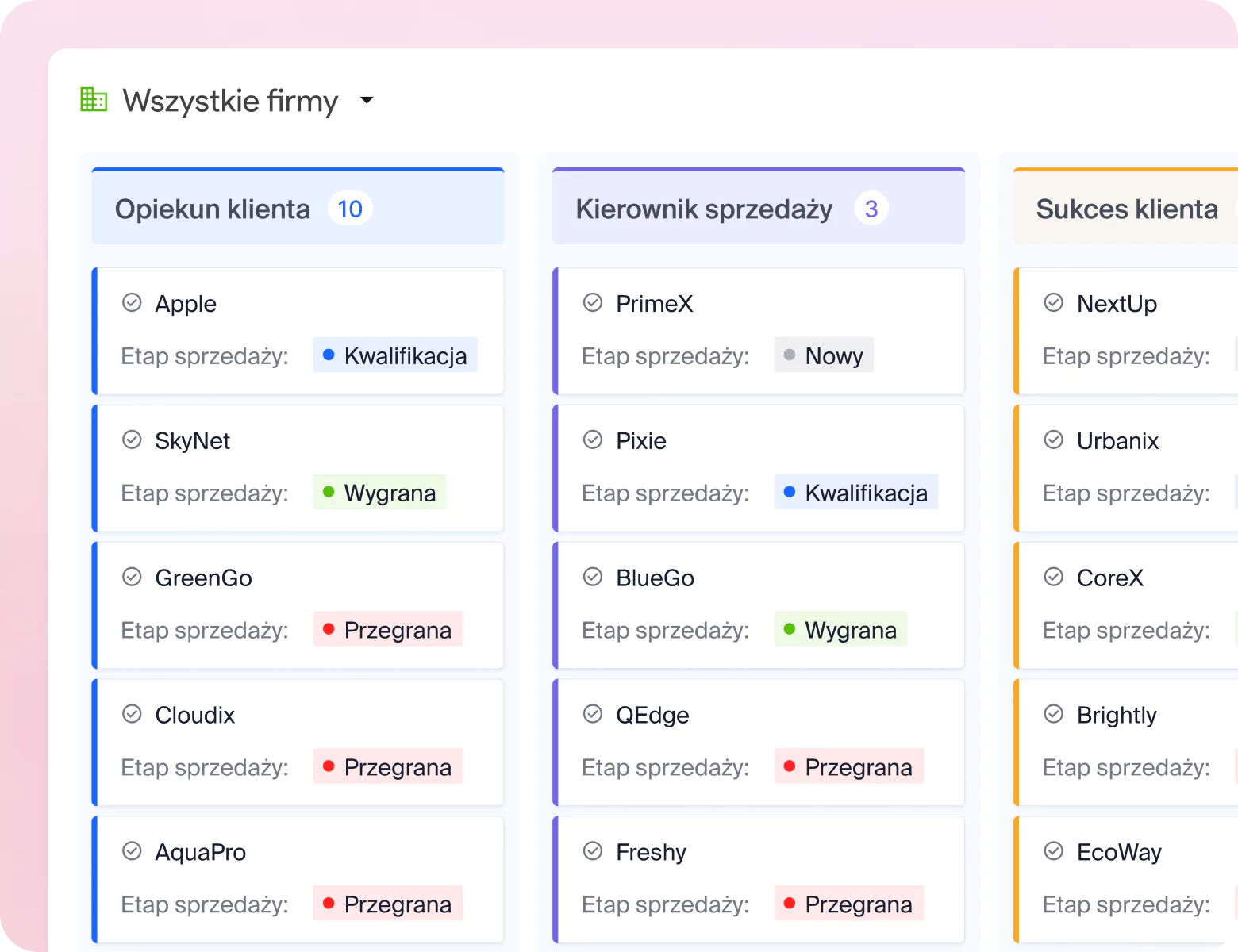 screen NetHunt CRM